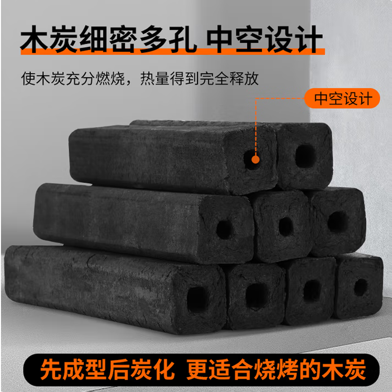 木碳 20斤|木炭|含引火块高清大图