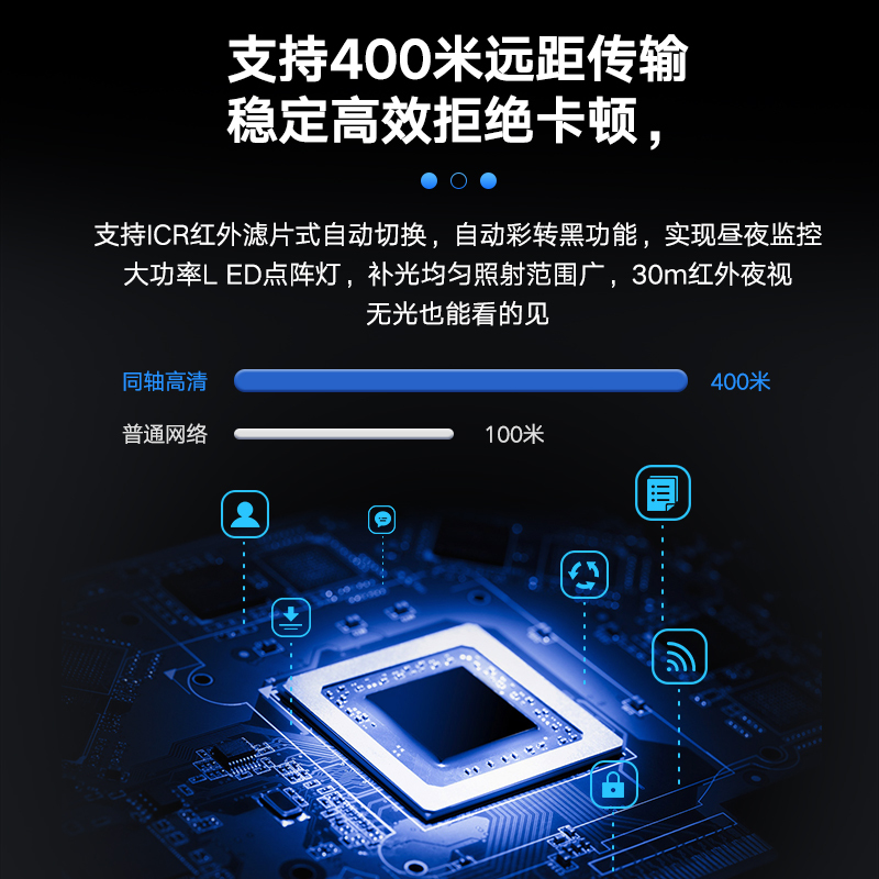 海康威视(HIKVISION)摄像头监控200万室内室外安防监控器户外手机远程同轴模拟手机远程2CE56D1T-IT3
