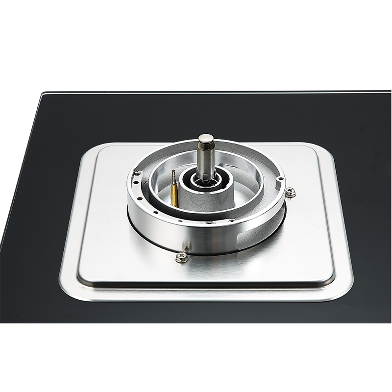 0kw大火力燃气灶 双眼家用钢化玻璃灶具