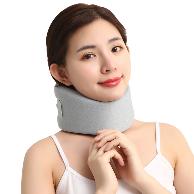 中量颈托护颈套颈椎固定颈围脖子前倾矫正器办公室防低头支撑家用