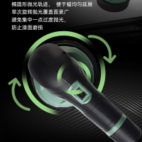 闪电客无线打蜡机器锂电DA充电汽车地板小型电动抛光打磨车用美容