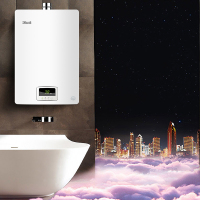 林内（Rinnai）13升 燃气热水器 360°安防系统 零温差感恒温静音 13QH04 强排式 JSQ26-H04