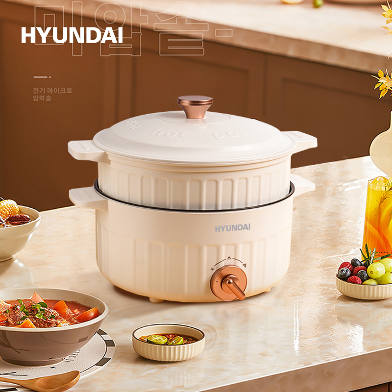 现代(HYUNDAI) TS-20D 多功能电火锅 2L(单位:个)高清大图