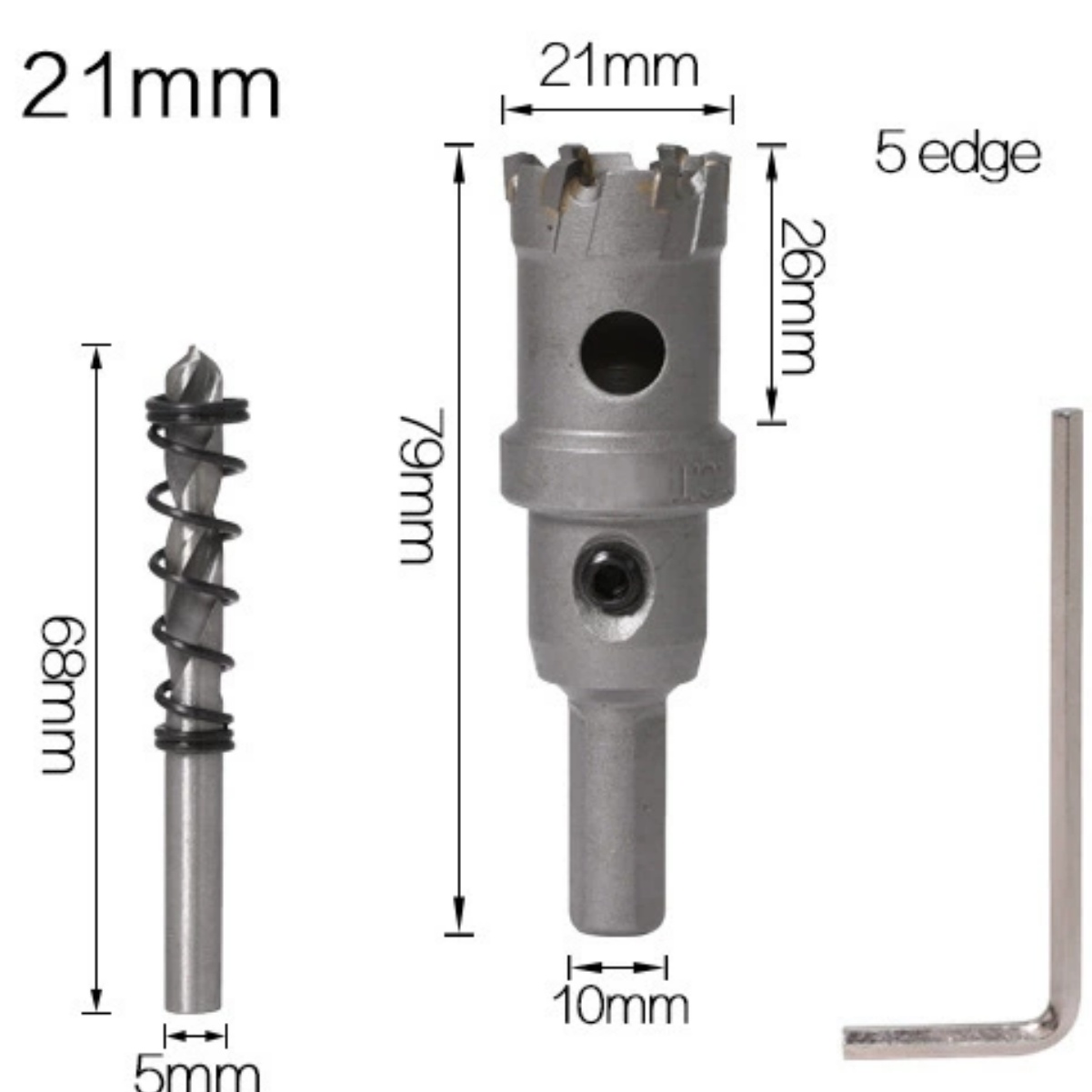 不锈钢开孔器 21mm 支 21mm