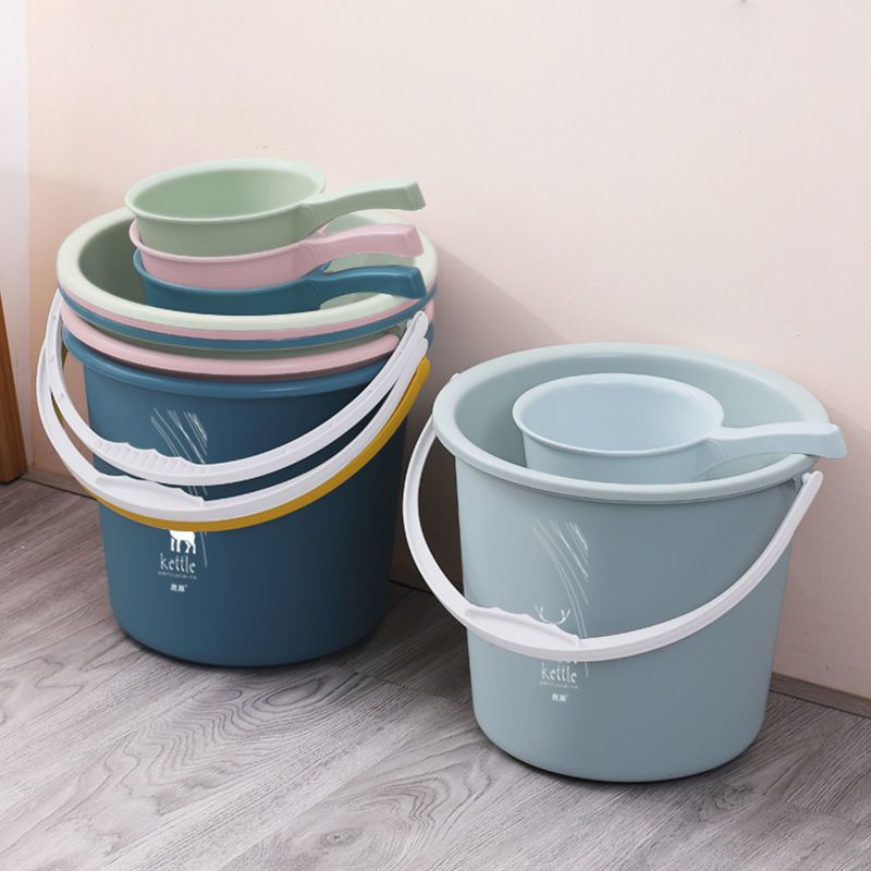 家用水桶手提加厚洗衣桶洗车桶储水桶塑料圆形桶宿舍洗衣桶装水桶