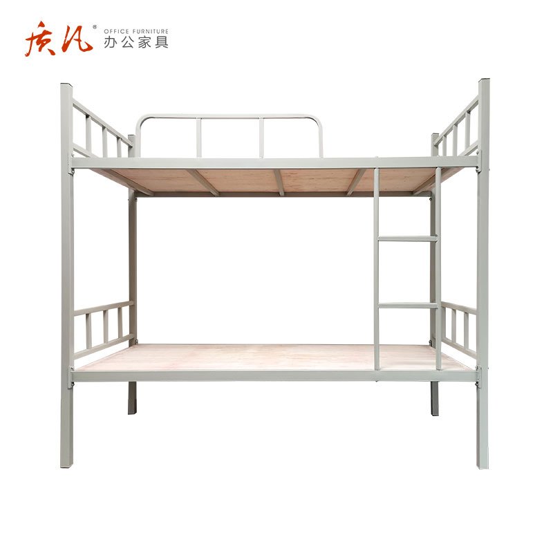 苏宁 质凡 员工宿舍上下铺铁架床 100*200cm 不含安装