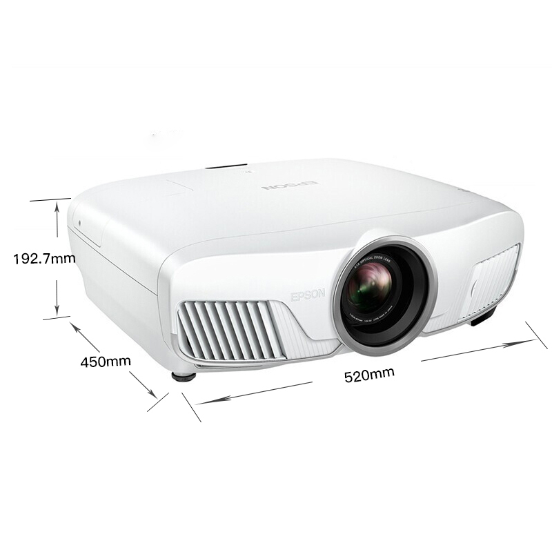 爱普生(EPSON)CH-TW7400 投影仪专业级高端家用投影机(支持4K、HDR)电动变焦镜头 4K分辨率 电动聚变焦 20万:1对比度 4K投影仪家用卧室大屏3D投影超高清高高清大图