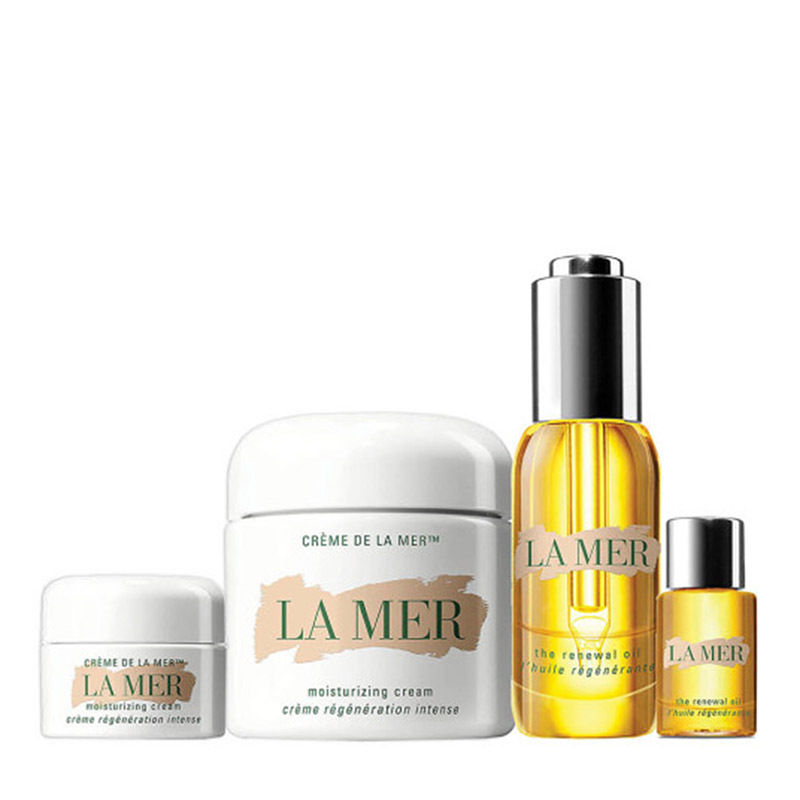 La Mer 海蓝之谜 臻璨保湿系列护肤套装:精华面霜100ml+7ml+精华油30ml+5ml