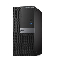 戴尔(Dell)Optiplex 商用电脑整机7050MT 27英寸显示器(I7-7700 8G 1T 铁路 )