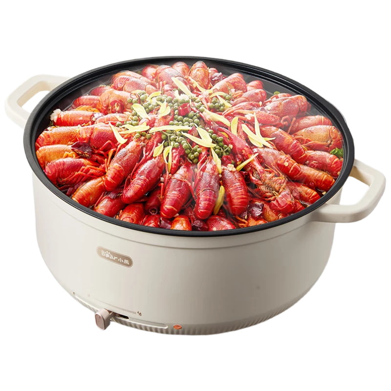 小熊(bear)电火锅DHG-J50P1 单锅可立手柄 5L高清大图