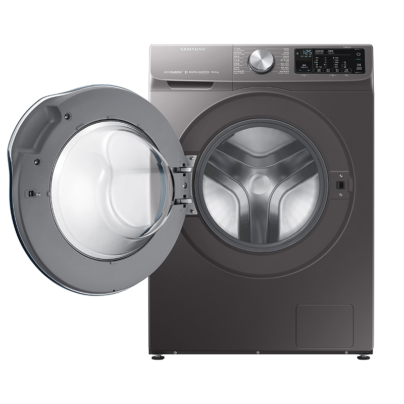 三星(SAMSUNG)10公斤滚筒洗衣机智能变频泡泡净洗WW1WN64FTBX/SC
