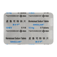 顺尔宁 孟鲁司特钠片10mg*5片/盒 哮喘