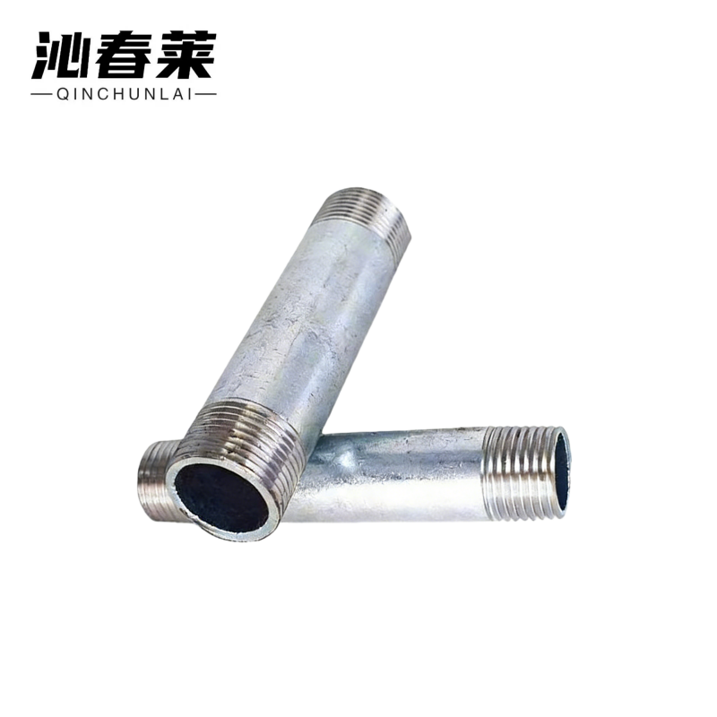 沁春莱 镀锌长对丝 DN25*20cm 根高清大图