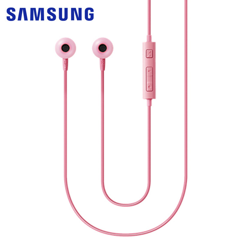 SAMSUNG/三星HS130耳机 S8/S7/S6/ note系列原装入耳式运动音乐通话低音耳塞 粉色
