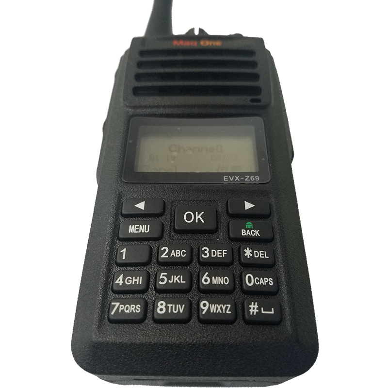 摩托罗拉(MOTOROLA) EVX Z69数字信号对讲机 手持商用大功率手台 黑色 数模兼容