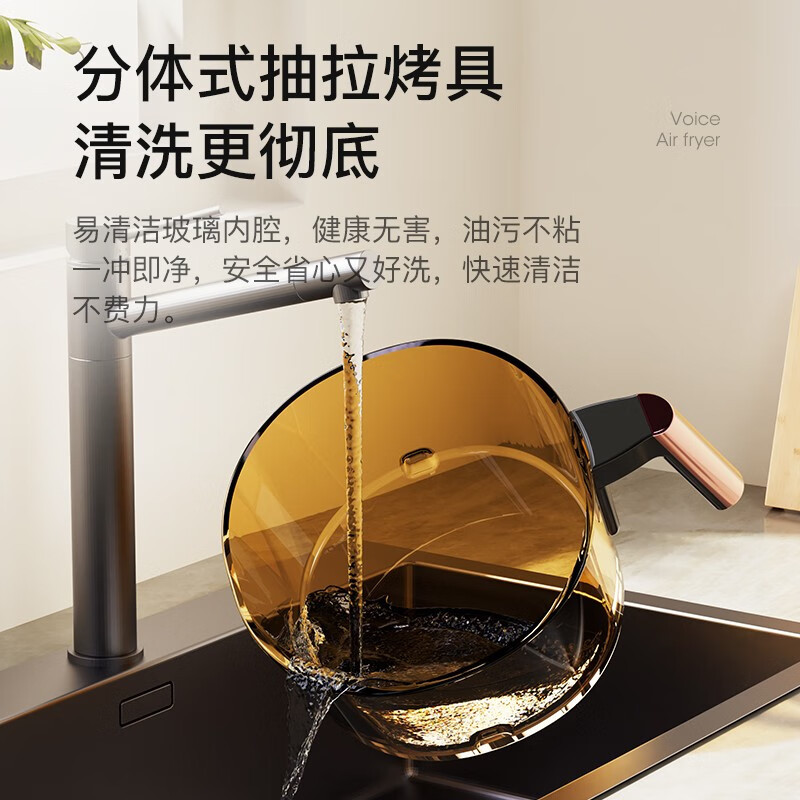 乐视 K716 可视空气炸锅 智能语音款 4L高清大图