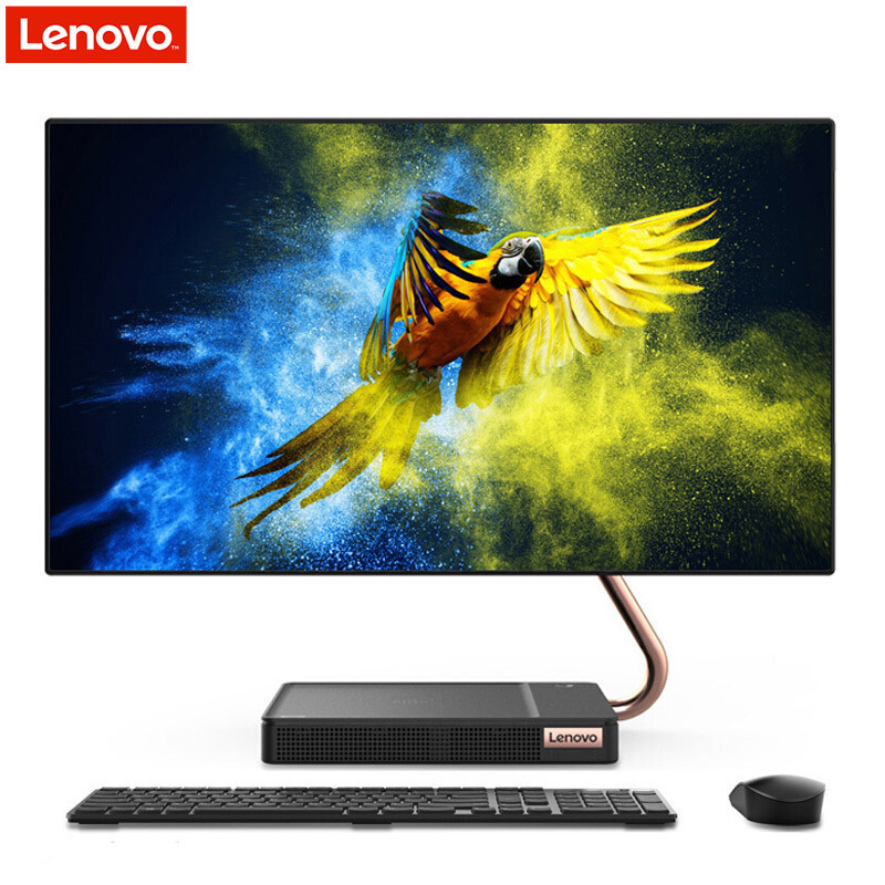 联想(Lenovo)AIO520X 23.8英寸高端一体机电脑(I7-9700T 32GB 2TB+512GB固态 2G独显 无线充电底座 )