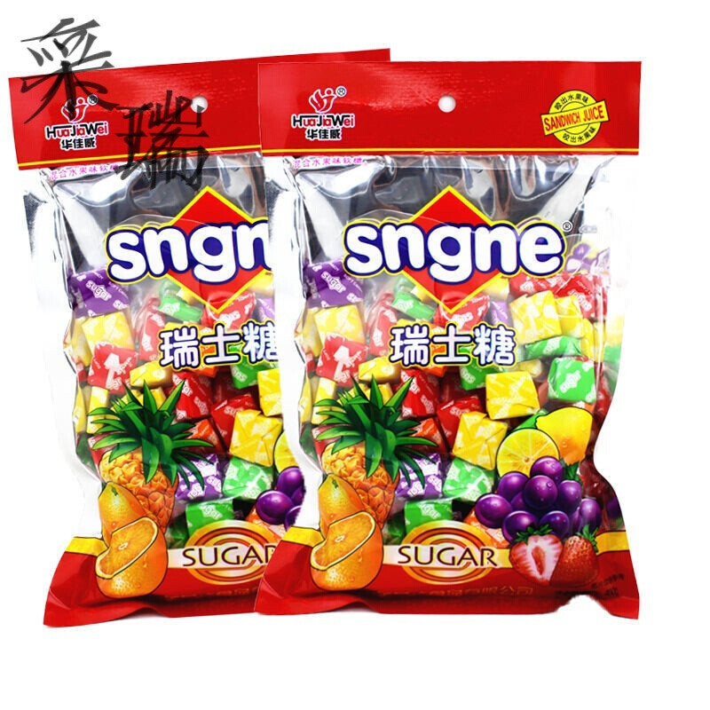 华佳威瑞士糖160g视频