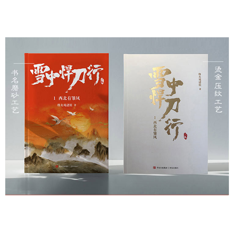 [正版]精美海报+地图+随书赠品雪中悍刀行全套1-20册实体书全集电视剧原著 烽火戏诸侯典藏版非无删减剑来小说高清大图