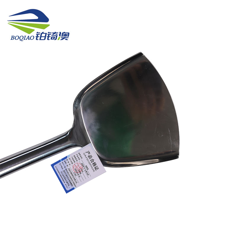 铂锜澳全钢铲子 长柄大铲 18cm 个高清大图