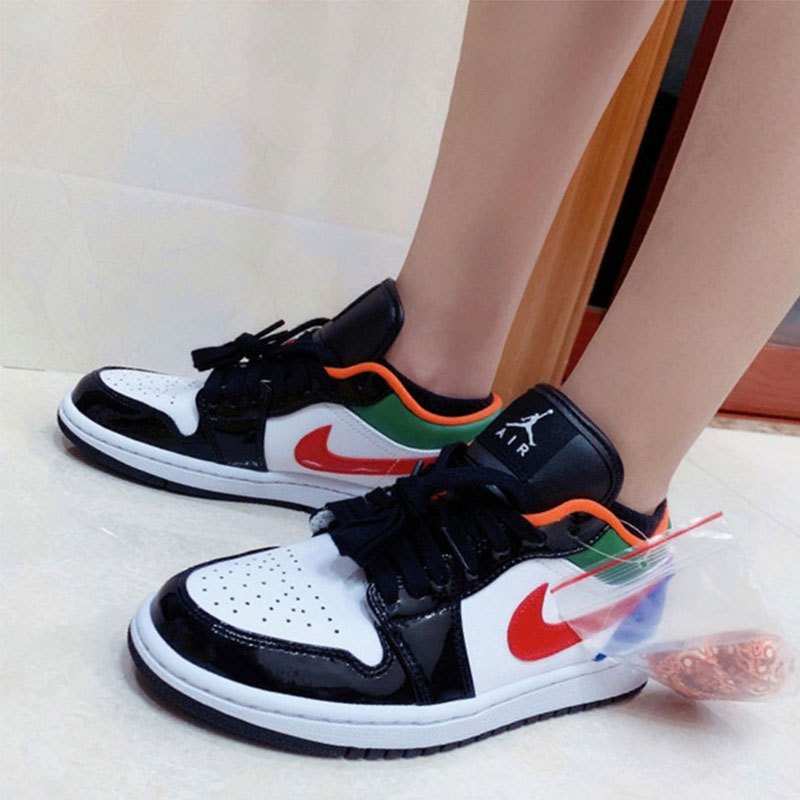 耐克nike女鞋aj1low低帮时尚潮流板鞋多色拼接缓震透气舒适运动篮球鞋