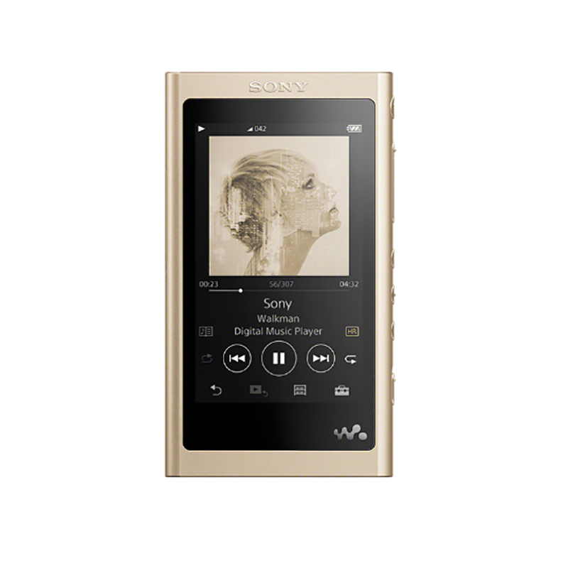Sony/索尼 NW-A55HN（浅金） MP3播放器 无损音乐降噪播放器 含耳机