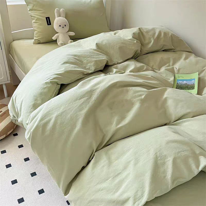 百纳千禧 学生职工宿舍床上用品全棉七件套 BNQX-DJT02 套高清大图