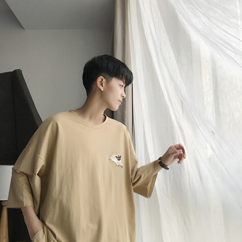 夏季2018T恤男士短袖圆领衣服夏装