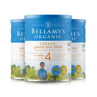 BELLAMY’S 贝拉米有机配方奶粉4段(3岁以上)900g/罐 原罐原装进口[3罐装]