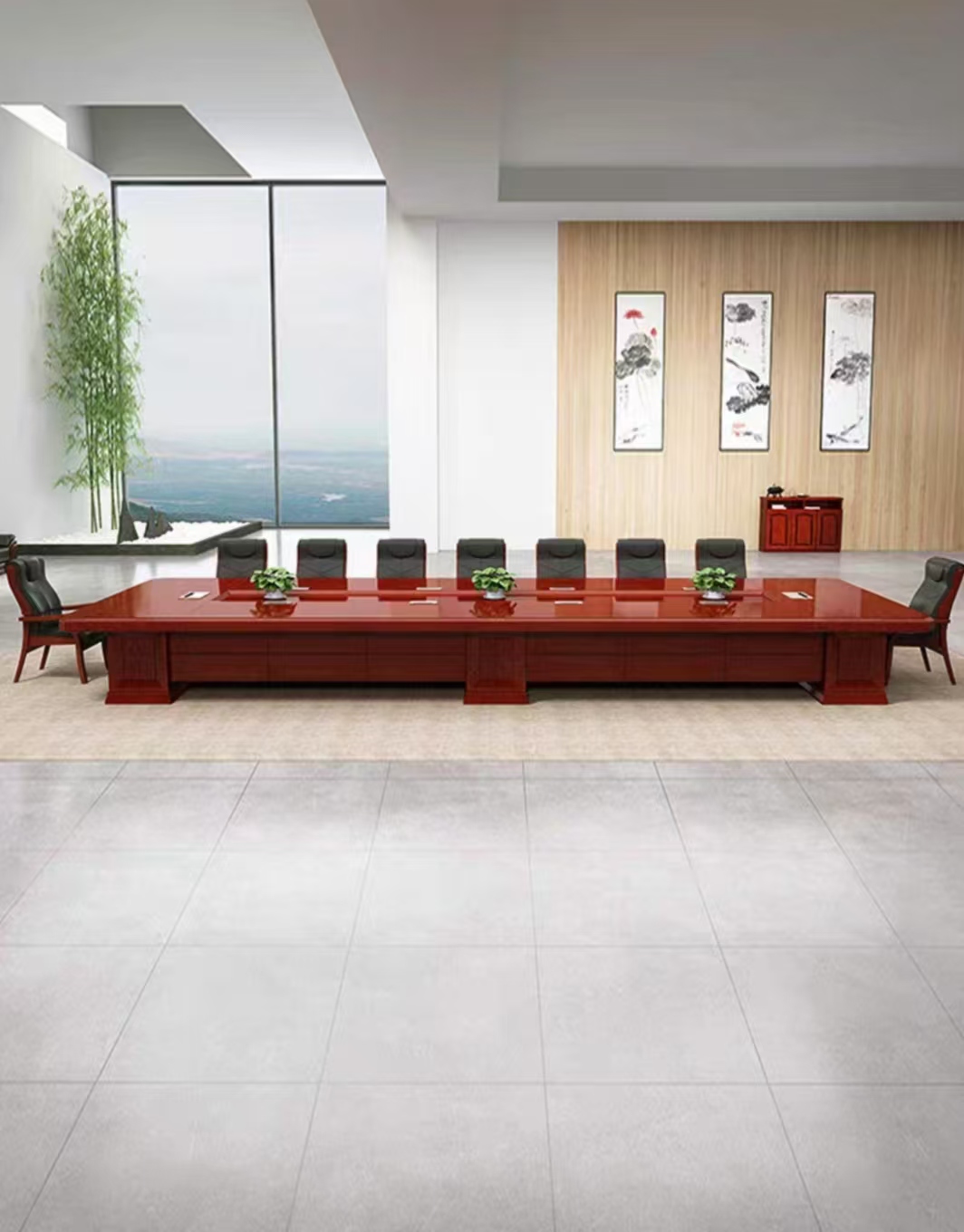 振雅 4米会议桌 by-4000高清大图