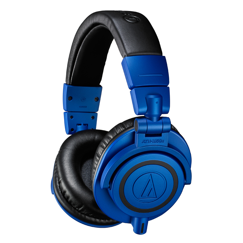 铁三角 ATH-M50X高音质有线专业监听hifi头戴式音乐耳机电脑手机通用 限量版紫色