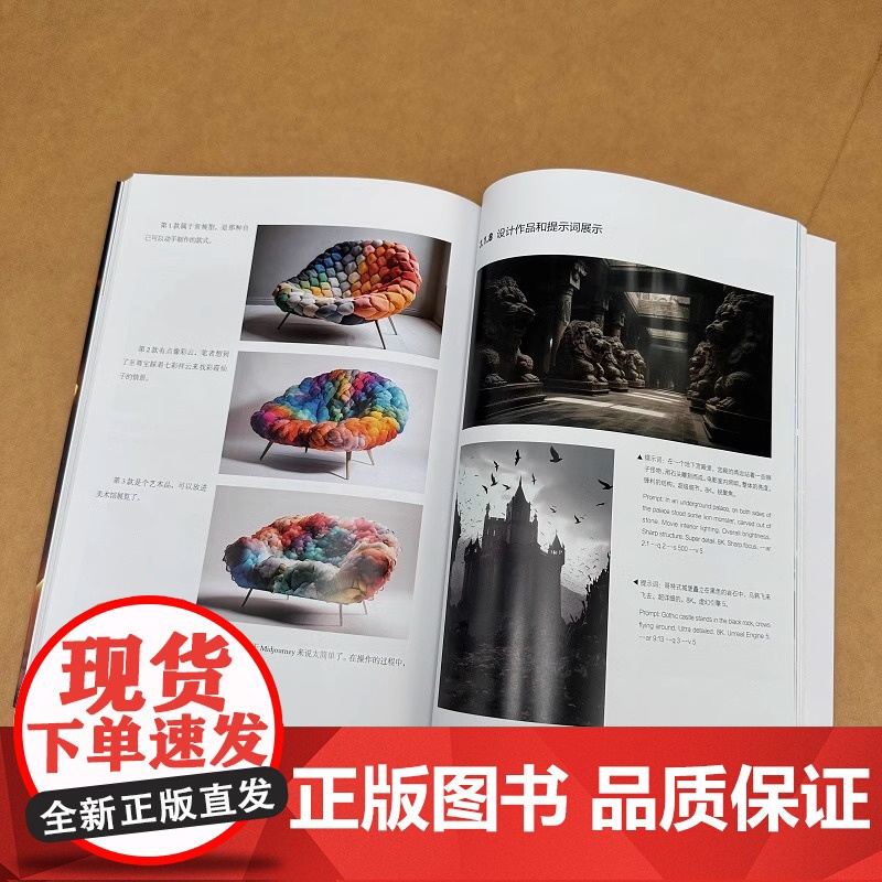 AI视觉艺术 Midjourney创作从入门到应用 ai绘画教程书midjourney书籍ai教程书籍绘图书stable高清大图