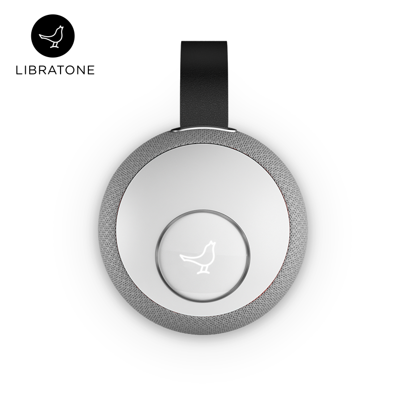 小鸟音响(LIBRATONE) ZIPP MINI 无线音响 移动家用WiFi蓝牙音箱 天灰色
