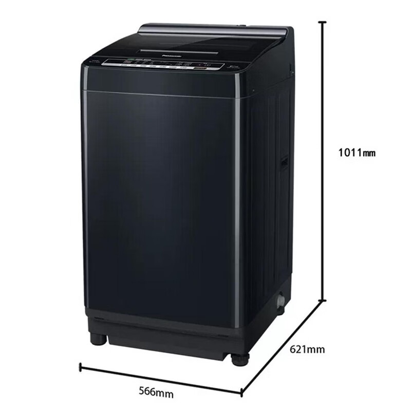 松下XQB100-HF2A 10kg 升级 波轮洗衣机10KG大容量全自动家用 水氧泡沫净深层洁净 双重线屑过滤高清大图