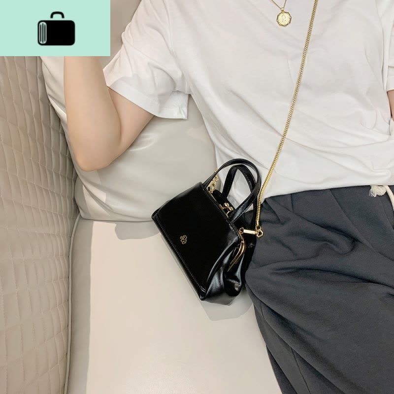 包包2020新款潮百搭复古链条包女ins单肩斜挎手提迷你包NEW LAKE女斜挎包图片
