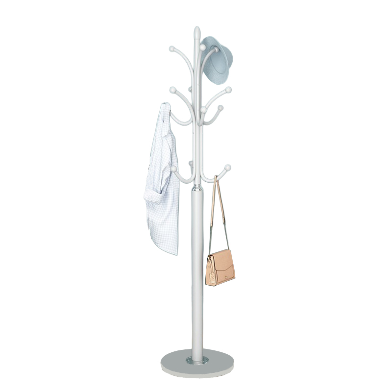 繁哲思衣架 衣帽架白色 个