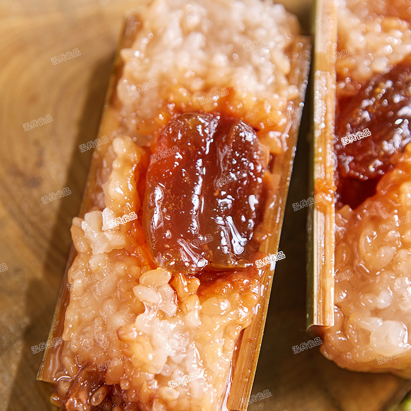 [七龙竹] 嘉兴粽子 蜜枣粽*5个+ 菠萝粽*5个 正宗手工大粽子端午粽子