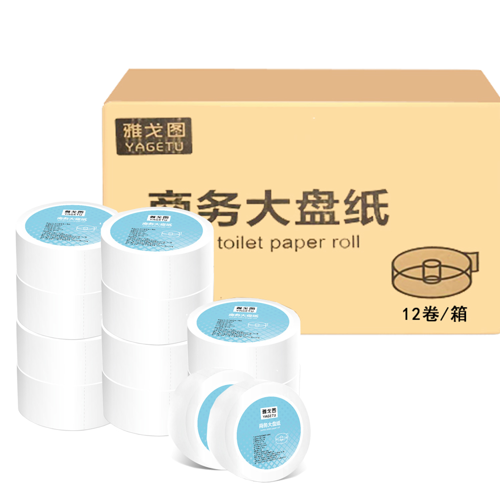 雅戈图 DP-70 四层130m 700g 12卷/箱 大盘纸 12.00 提/箱 (计价单位:箱)蓝色高清大图