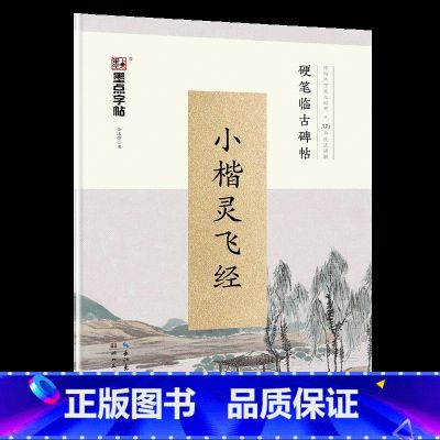 【正版】墨点字帖 小楷灵飞经硬笔临古碑帖 碑帖单字放大对照+371个技法讲解 硬笔小楷灵飞经钢笔字帖临摹写字帖 对帖