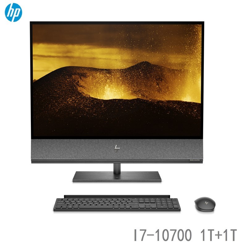 惠普HP ENVY All-in-One 32-a011bcn 32英寸高性能娱乐商务家用高效学习现代化办公台式一体机电脑(I7-10700/32GB /1T+1T 8G独显)