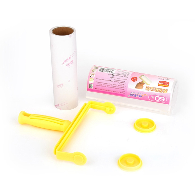 净得丽 家居粘尘纸 大号8226手动吸尘器 粘毛滚 除尘器 通用纸芯