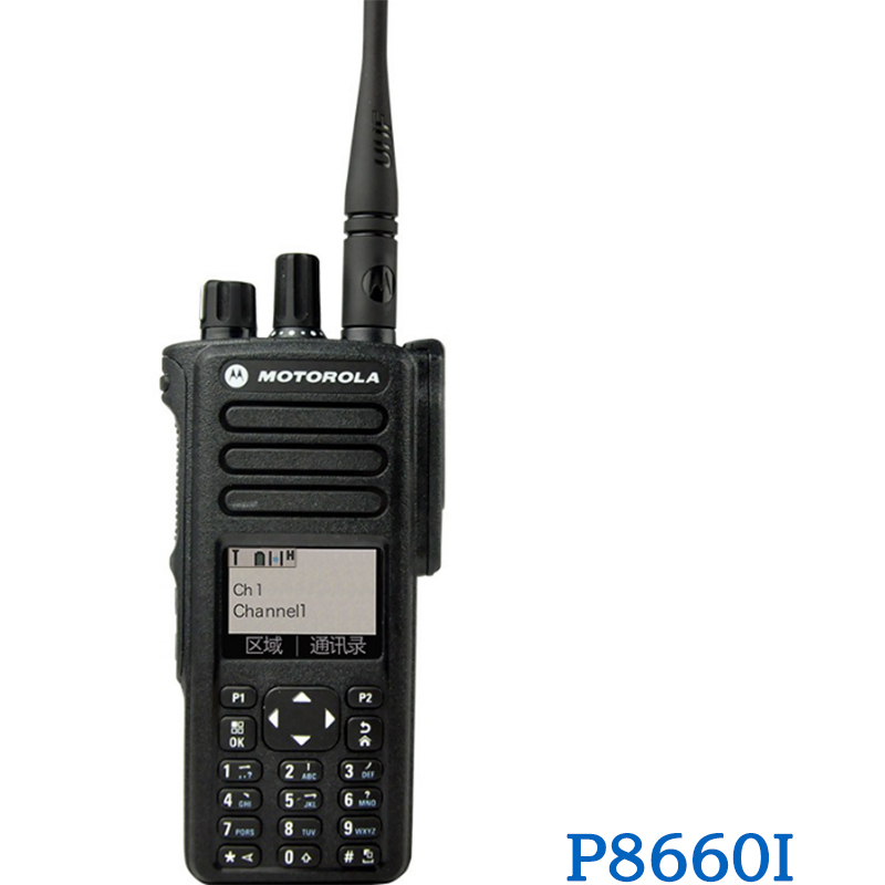 摩托罗拉(MOTOROLA)XiR P8660i VHF数字对讲机WIFI定位 IP67 蓝牙4.0 倒地报警 智能音频高清大图