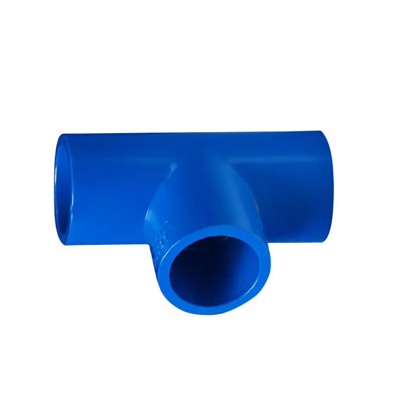 联塑 PVC-U 蓝色给水 90°正三通 DN25 10个/包(单位:包)货期7天高清大图