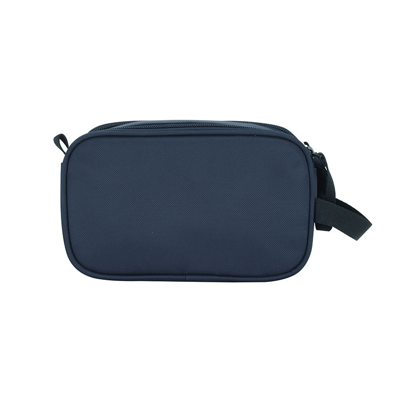 新秀丽(samsonite) 双拉链洗漱包化妆包674*01037蓝色高清大图