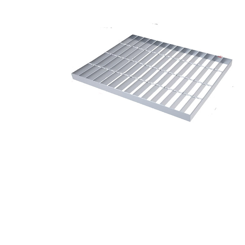 钢格栅盖板热镀锌平台排水沟楼梯踏步500x1000x30x3mm 常规款