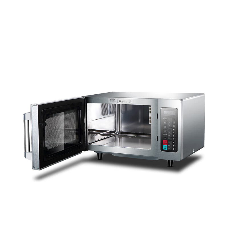 美的(Midea) EM925F4T-SS 商用微波炉 超大容量大功率饭店便利店解冻酒店加热 25升900W商用大容量高清大图
