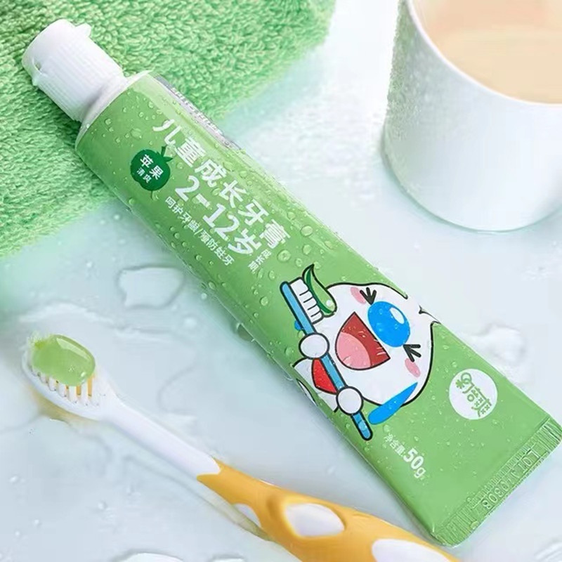 纳诺果倍爽儿童牙膏苹果味50g1173