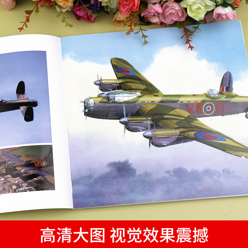 [主图款]经典科普图鉴系列—飞机 [正版]经典科普图鉴系列—飞机 轰炸机飞机运输机战斗机支援机大全百科全书少儿科普书籍绘