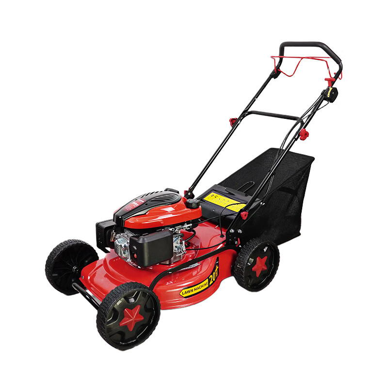 林晟割草机汽油机隆鑫动力除草机四冲程自走草坪修剪机打草机LS520SL高清大图