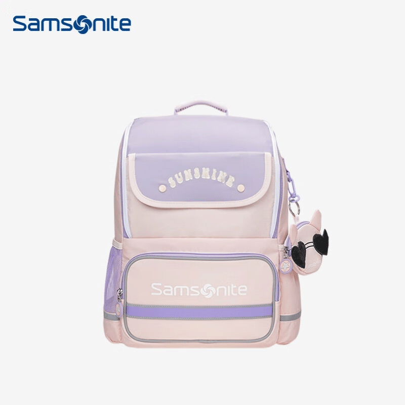 新秀丽（Samsonite）书包小学生女孩抗菌减负轻便儿童书包1-5年级双肩背包 TU6*81013